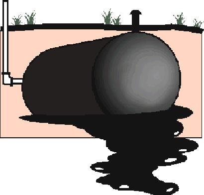 1000 GALLON OIL TANK